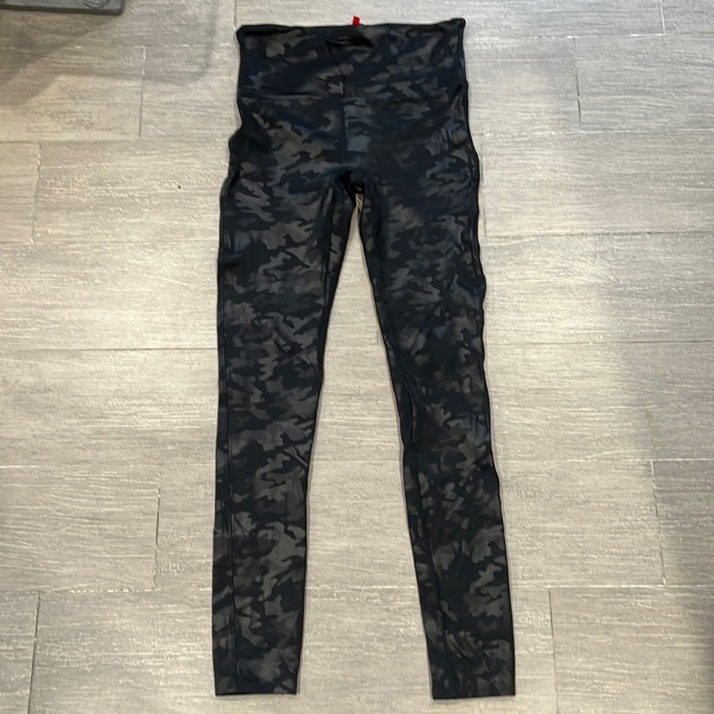 Spanx camo leggings